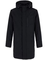 Heskimo - Jacket With Fixed Hood And Pockets - Lyst