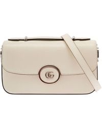 Gucci - 'Petite Gg' Mini Shoulder Bag With Double G Detail - Lyst