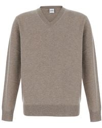 Aspesi - Sweater With Crew Neck And Long Sleeves - Lyst