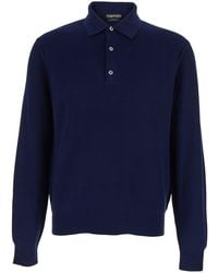 Tom Ford - Shirt Collar Polo - Lyst