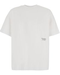 Pas Normal Studios - Off-Race T-Shirt With Logo And Short Sleeves - Lyst