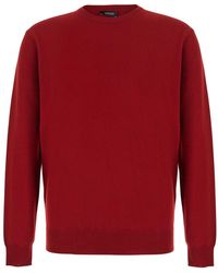 Le Plain - Sweater With Round Neck And Long Sleeves Made Of Cashmere - Lyst
