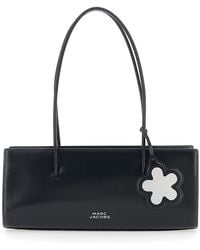 Marc Jacobs - Borsa A Spalla 'The Mirror Satchel' Con Logo Sul Fronte E - Lyst