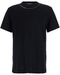 Dolce & Gabbana - T-Shirt Crew Neck Cotton T-Shirts - Lyst