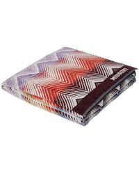 Missoni - 'Marea' Beach Towel With Logo Lettering On The - Lyst