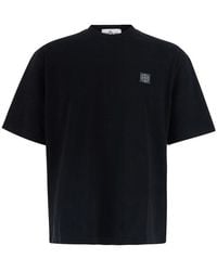 Stone Island - T-Shirt Heavyweight Crew Neck T-Shirts - Lyst