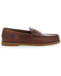 Sebago - Loafers 'Dolphin Waxed Rubber Sole' Leather - Lyst