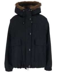VALENTINI 1972 - Reversible Parka With Hood - Lyst
