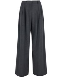 Le Plain - Pants With Front Pleats - Lyst