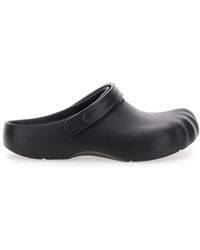 Balenciaga - 'Sunday Molded' Slip-On Sandals With Bb Logo - Lyst