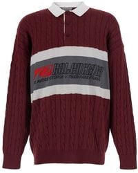 Balenciaga - Sweater Cotton Cable - Lyst