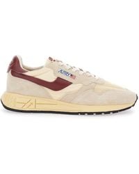 Autry - Sneaker 'Reelwind' Low Top Con Patch Logo Su Linguetta E Lato In - Lyst