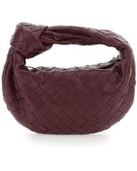 Bottega Veneta - Borsa A Mano 'Mini Jodie' Con Motivo Intrecciato - Lyst