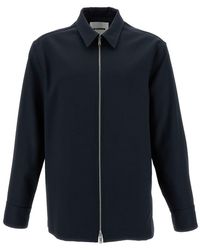 Jil Sander - Shirt With Two-Way Zip - Lyst