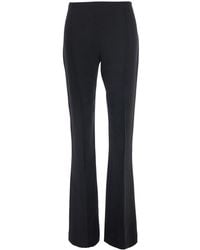 The Row - 'Fabien' Pants With Flared Leg And Side Zip Closure - Lyst