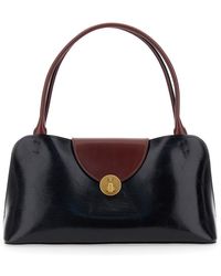 Versace - 'Vivien' Shoulder Bag With Turn Lock Closure And Medusa - Lyst