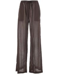FEDERICA TOSI - Pants With Elastic Waist - Lyst
