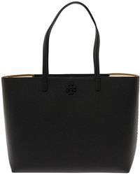 Tory Burch - 'Mcgraw' Tote Bag Wit Double T Detail - Lyst