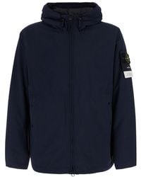 Stone Island - Soft Shell Jacket Tech Fabric Polyester Coat - Lyst