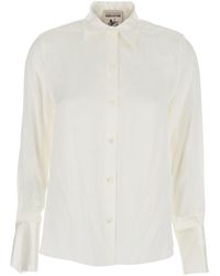 Semicouture - Camicia Con Colletto Classico - Lyst