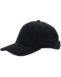 Moncler - Baseball Cap With Tone On Tone Logo Print - Lyst