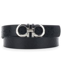 Ferragamo - Reversible Leather Belt - Lyst
