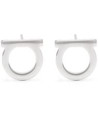 Ferragamo - Colored Gancini Earrings - Lyst
