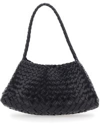 Dragon Diffusion - Shoulder Bag 'Rosanna' Mini With Intreccio Design And - Lyst