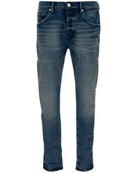 Purple Brand - Brand Skinny Jeans With Rips - Lyst