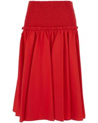 Pinko - Skirt Grappolo Popeline - Lyst