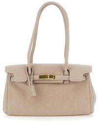 JW PEI - 'Yara' Shoulder Bag With Turn-Lock Closure On The Front In - Lyst
