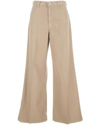 ..,merci - 'Wide Fit' Jeans With Bleach Effect - Lyst