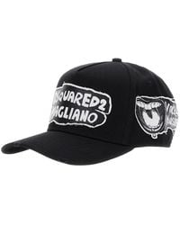 DSquared² - Cappello Da Baseball 'D2 X Magliano' Con Logo Lettering Su F - Lyst