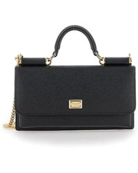 Dolce & Gabbana - Handbag With Logo Plaque - Lyst