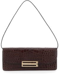Victoria Beckham - Clutch Dorian East-West Leather - Lyst