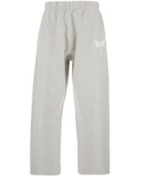 KENZO - 'Dragonfly' Pants With Elastic Waist And Logo Print On Side And Rear - Lyst