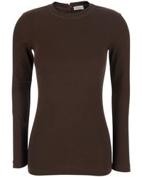Brunello Cucinelli - Crew Neck T-Shirt - Lyst