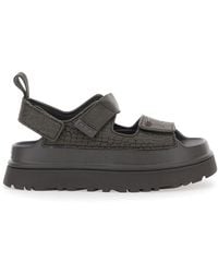 UGG - W Goldenglow Embossed Leather Sandals For - Lyst