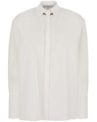 Antonelli - Amaretto Shirt With Long Sleeves And Classic Collar - Lyst