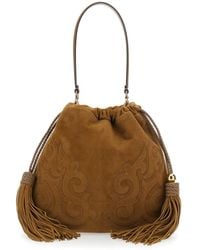 Etro - Shoulder Bag Kalispera Goat Leather - Lyst