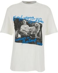 Roy Rogers - T-Shirt 'Montauk' R.R.Eva Herzigova With Round Neck - Lyst