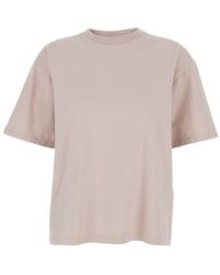 Golden Goose - Crew Neck T-Shirt With Maxi Logo On The Back - Lyst