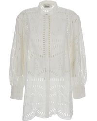 Charo Ruiz - 'Jeky' Blouse With Cut-Out Detail - Lyst