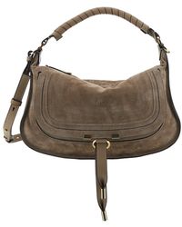 Chloé - Shoulder Bag Marcie Suede - Lyst