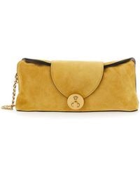 Versace - Clutch Calf Leather - Lyst