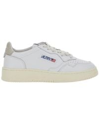 Autry - 'Medalist' Low Top Sneakers With Logo Patch On The Tongue - Lyst
