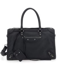 Balenciaga - Handbag 'Le City' Large Habdbag With Adjustable And R - Lyst