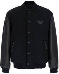 Emporio Armani - Button-Up Jacket - Lyst