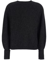 Twinset - Maglione Girocollo Con Design Corto - Lyst