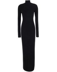 Norma Kamali - Long Dress Polyester - Lyst